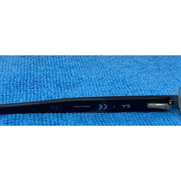 Ray-Ban RB 6182 2502 Black Half Rim Glasses Eyeglasses Frames Only 51-17-140 - Picture 3 of 6